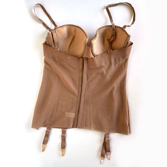 La Perla Italy Nude Removable Straps Shapewear Corset Lingerie Size 3 - Picture 11 of 11
